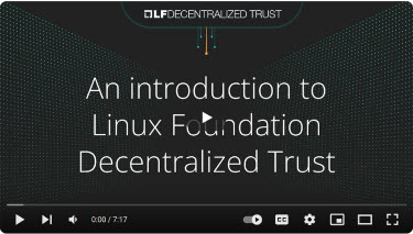 Decentralized trust